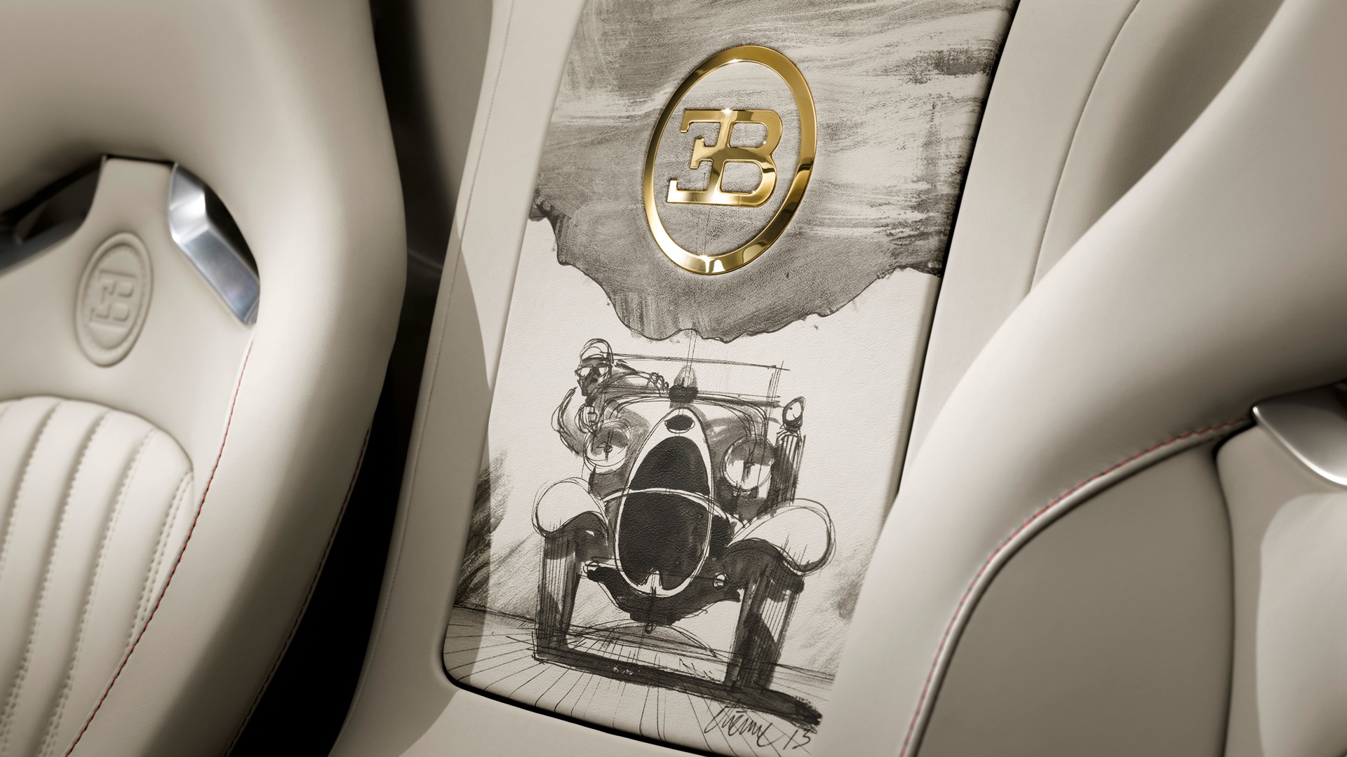 Bugatti Veyron Black Bess interior