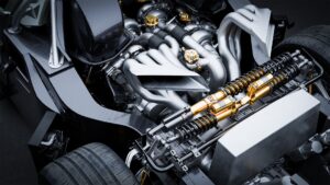 Giamaro Krafla engine bay