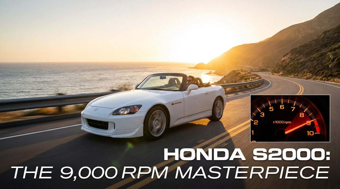 S2000 Generations The S2000 Roadster: A Comprehensive History of the Honda S2000