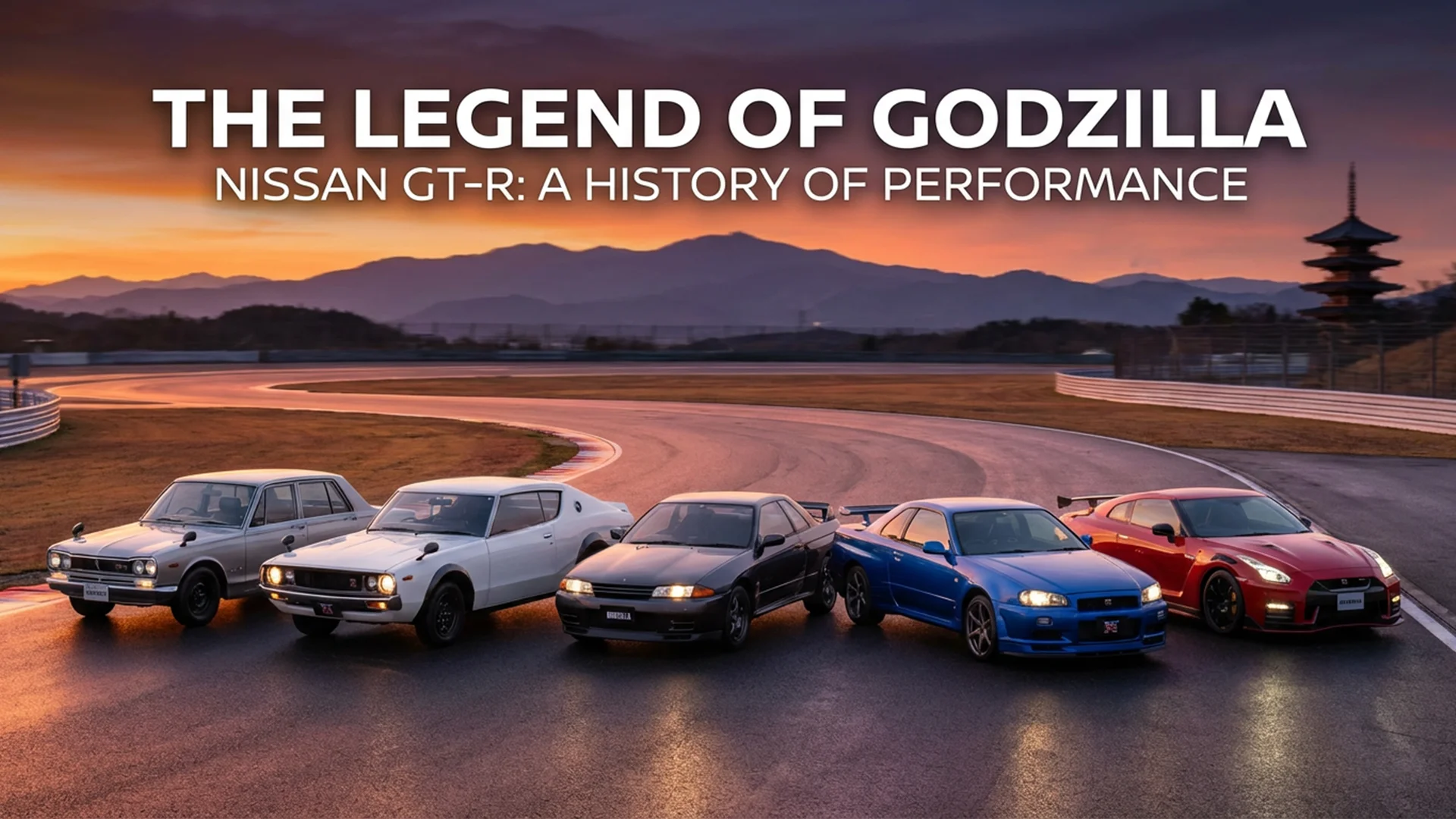 Nissan GT-R lineup