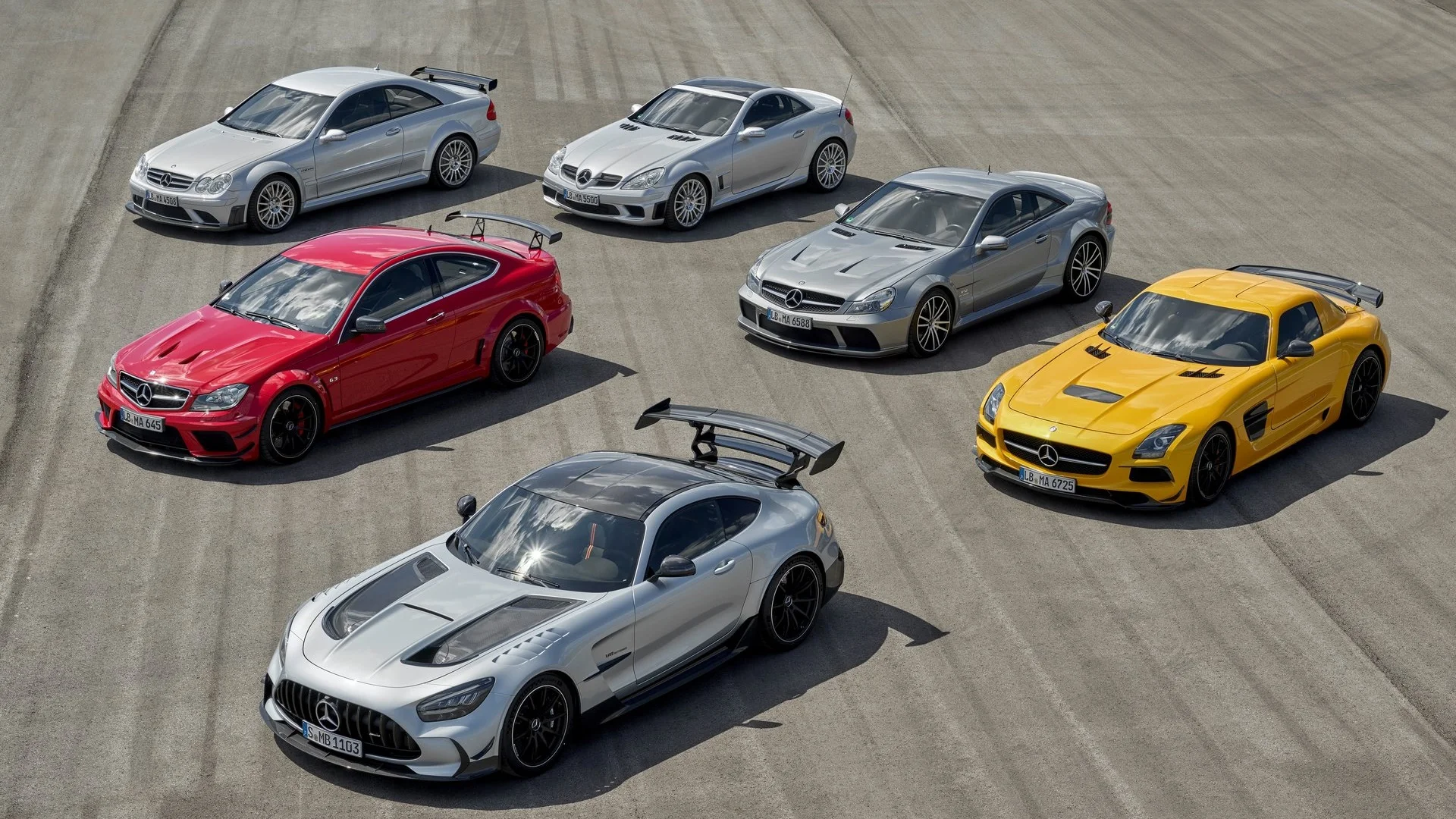 Mercedes-AMG Black Series lineup